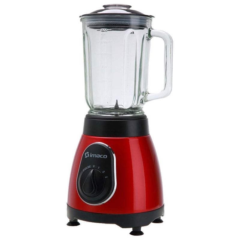 Licuadora Metal Imaco 1.5L BLS5388R Rojo Real Plaza