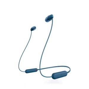 Audifonos Bluetooth Sony Wireless WI C100 Bateria 25hrs ipx4 Azul