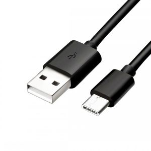 Cable Motorola de Carga y Datos USB-A a USB-C 2m Negro