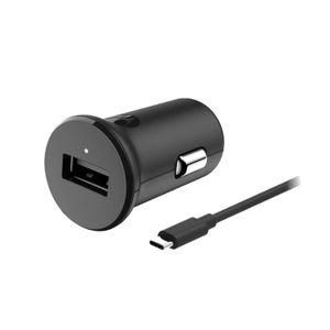 Cargador Auto Motorola 18w Turbopower Puerto usb-a SJV100 Cable usb-c