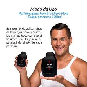 Perfume para Hombre Drive Now 100ml Dubai Essences 2 Unidades