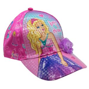 Gorro Para Niñas Barbie Rosa