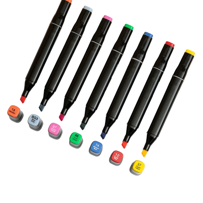 Arq Line Arte - Gama de colores de los plumones Touch, contamos con casi  todos, pregunta por los que necesitas! Recuerda que tiene doble punta, una  de bala y la otra de