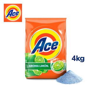 Detergente en Polvo Ace Limón 4 Kilos