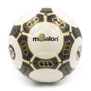 Pelota Mibalón Fútbol Soft Touch Dorado