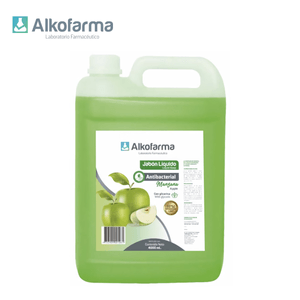 Jabón Líquido Antibacterial Alkofarma Galón 4 litros Manzana
