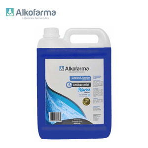 Jabón Líquido Antibacterial Alkofarma Galón 4 litros Marino