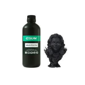 Resina 3D PLA Pro 1Kg Esun Negro
