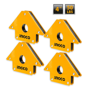 Pack x4 Unidades de Escuadra Magnetica para Soldar 4 Pulgadas AMWH50041-x4