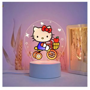 Proyector Lámpara de Escritorio 3D Hello Kitty