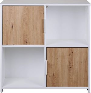Mueble Módulo Infantil Alaska 2 puertas TU MESITA color Blanco/Marrón
