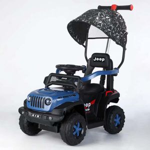 Carro con Control Remoto Electrico Musical Todo Terreno Azul