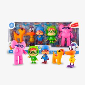 Set Pocoyo Y sus Amigos 5pc