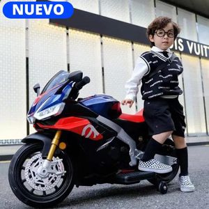 Moto a Batería para Niños «YAMAHA APRILIA» Licenced Azul
