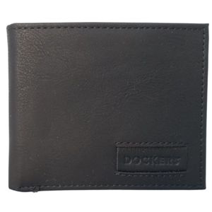 Billetera Bifold Dockers Hombre - Negro Mate