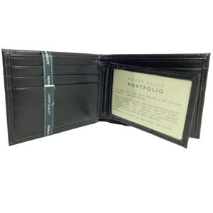 Billetera para Hombre Perry Ellis Portfolio - Negro