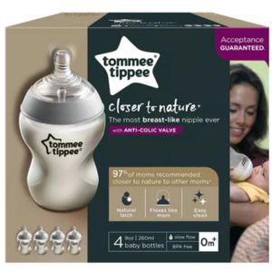 Biberon Anticólicos Tommee Tippee 9 oz - Packx4