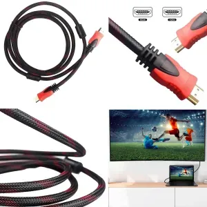 Cable HDMI a HDMI mallado 1.5 metros WT-620-1.5M Westor
