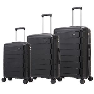 Maletas De Viaje Set de 3 Monaco Negro MOJN