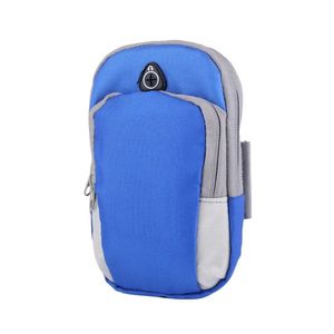 Bolso Porta Celular Deportivo Con Correa brazalete Azul