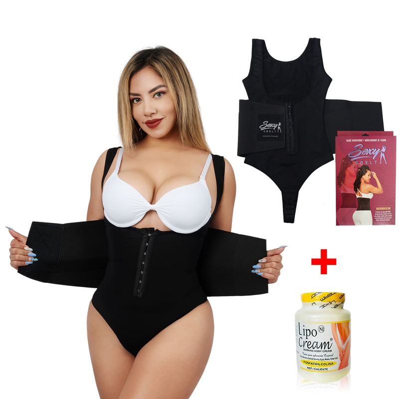 Body Faja Reloj De Arena Reduce Medidas Talla M