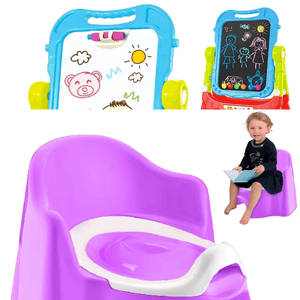 Bacín de Entrenamiento para Bebés y Niños Morado B74