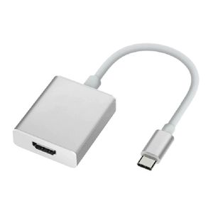 Adaptador Genérico tipo c a hdmi, blanco
