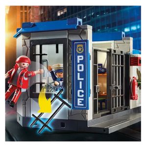 Juego Playmobil City Action Policia Escape De La Prision
