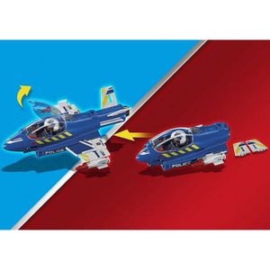 Juego Playmobil City Action Avion Policia Y Dron