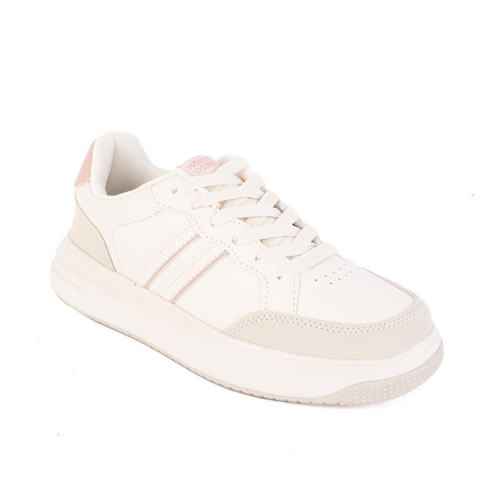 Zapatillas Urbanas para Mujer North Star Ases8940 Beige Real Plaza