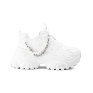 Zapatillas Urbanas para Mujer Via Uno Lz0548-01 Blanco