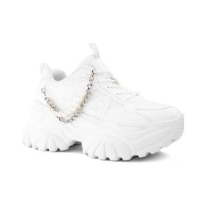 Zapatillas Urbanas para Mujer Via Uno Lz0548-01 Blanco