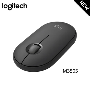 Mouse Logitech M350S Bluetooth 4000 DPI Silent Touch Color Negro