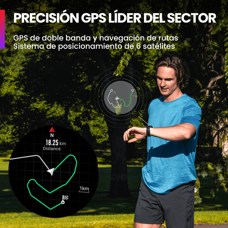 Smartwatch Amazfit Balance - Llamadas Bluetooth + Sensores de