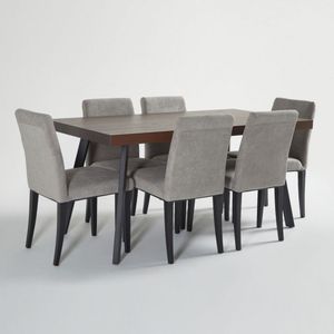Juego de Comedor Olivia Gris 6 Sillas