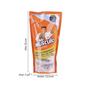 Saca grasa Naranja Doy Pack 500 ml