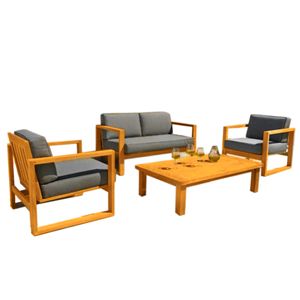 Set de terraza Argos 4 personas con mesa Movenda