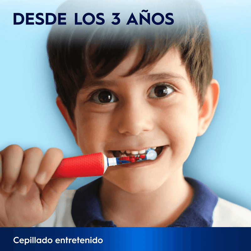 Oral-B Marvel Spider-Man Cepillo Eléctrico Recargable 1 Unidad