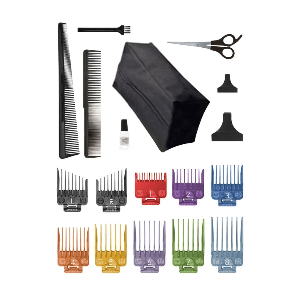 Cortador de cabello Color Code Wahl 20 piezas Real Plaza