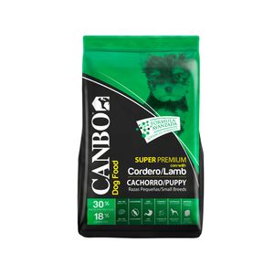 Comida Perro Canbo Cachorro Raza Pequeña Cordero 1 Kg
