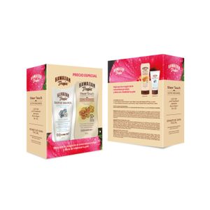 Set Hawaiian Tropic Sensitive Skin Facial SPF50 + Sheer Touch SPF50+
