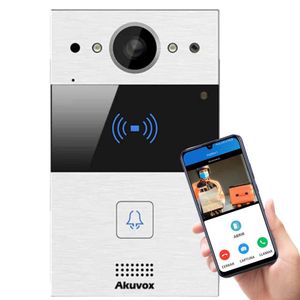 Videoportero smart antivandálico con cámara - Abre desde tu celular | Akuvox R20A