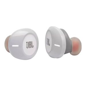 Audifonos Inalámbricos JBL con micro color blanco