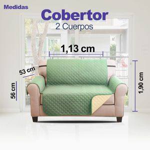 Cobertor Reversible CRISAL COB002 Lima y Amarillo
