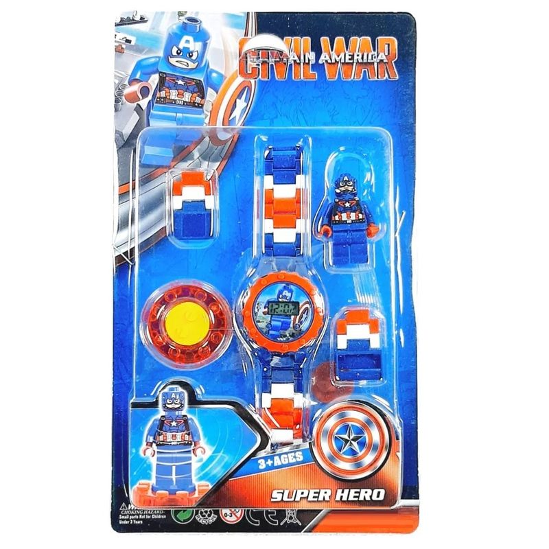 Reloj de lego para niños sales