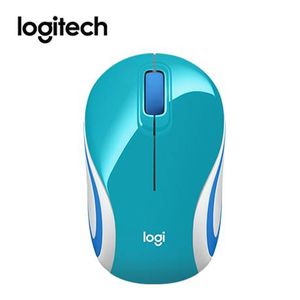 Mouse Logitech M187 Mini Inalámbrico azul Claro