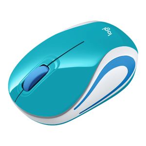 Mouse Logitech M187 Mini Inalámbrico azul Claro
