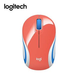 Mouse Logitech M187 Mini Inalámbrico Coral