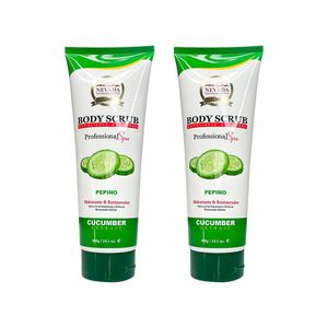 Exfoliante Corporal de Pepino Nevada 400 Gramos 2 Unidades