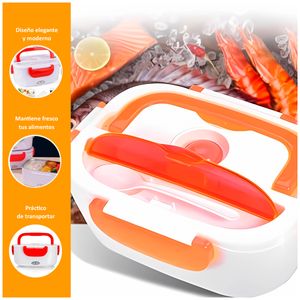 Lonchera Eléctrica Portátil | Naranja
